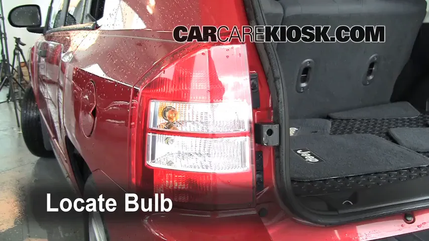 2008 Jeep Compass Sport 2.0L 4 Cyl. Lights Reverse Light (replace bulb)